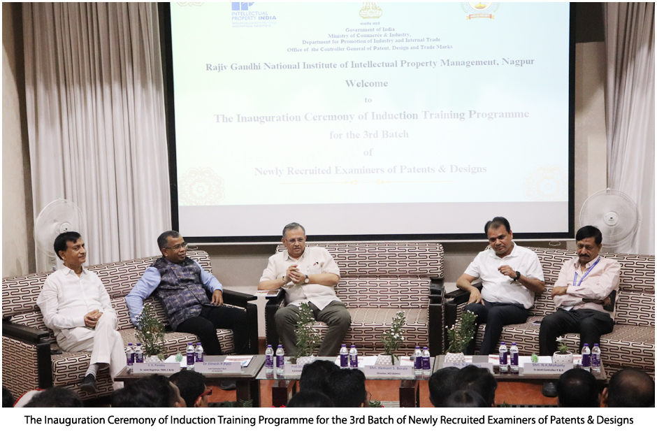  The Inauguration Ceremony of Induction Training Programme for the 3rd Batch of Newly Recruited Examiners of Patents
