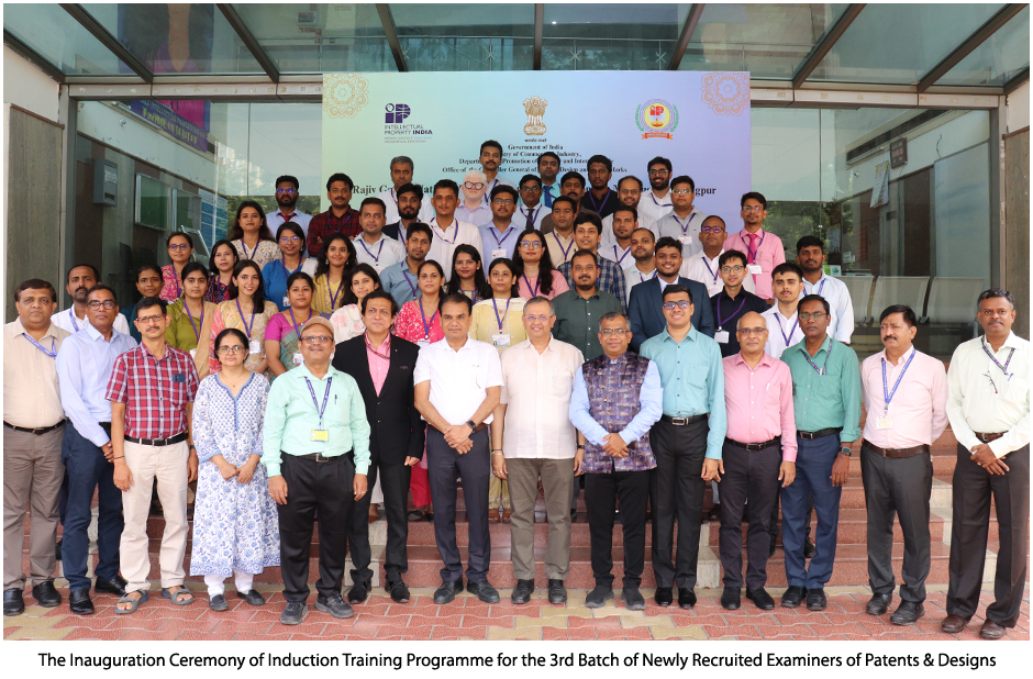 The Inauguration Ceremony of Induction Training Programme for the 3rd Batch of Newly Recruited Examiners of Patents