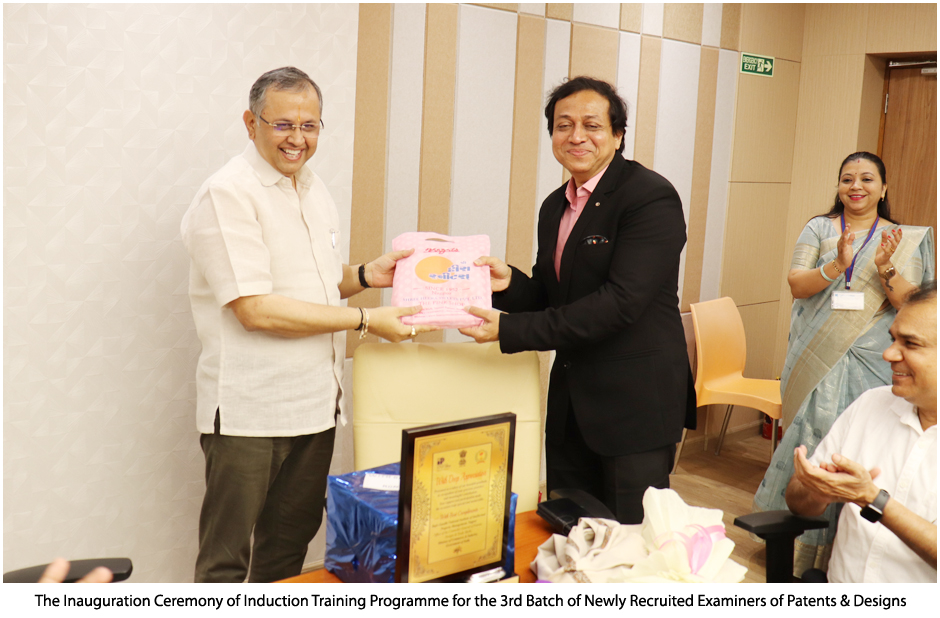  The Inauguration Ceremony of Induction Training Programme for the 3rd Batch of Newly Recruited Examiners of Patents
